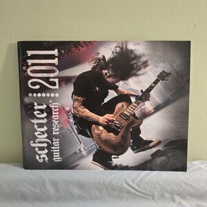 Schecter Guitar Research 2011 Catalog 35th Anniversary Rock & Roll Punk Shred